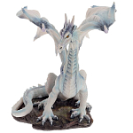 Декоративная статуэтка Белый Дракон Dragon White Statuette варинант исполнения - 4 | Loft Concept в Орле