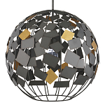 Люстра в форме сферы с декором из металлических квадратов Path to the Stars варинант исполнения - 2 | Loft Concept в Орле