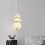 Подвесной светильник с фигурными плафонами Stone Triad варинант исполнения - 7 | Loft Concept в Орле