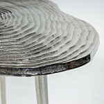 Металлический кофейный столик Puddle Silver варинант исполнения - 2 | Loft Concept в Орле