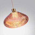 Подвесной светильник с прозрачным стеклянным плафоном округлой формы Effervia  варинант исполнения - 3 | Loft Concept в Орле