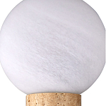 Бра цилиндрической формы с 2-мя плафонами белого цвета Marble Glow варинант исполнения - 4 | Loft Concept в Орле