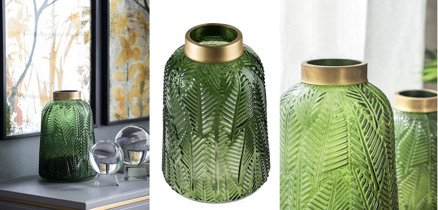 Ваза Green Vase Golden Throat high Ваза Green Vase Golden Throat high - Loft-Concept в Орле