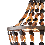 Люстра каплевидной формы с подвесками в виде декоративных бусин Flat Beads варинант исполнения - 1 | Loft Concept в Орле