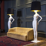 Лампа MANNEQUIN LAMP с абажуром созерцание силуэта варинант исполнения - 4 | Loft Concept в Орле