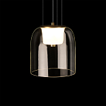 Подвесной светильник с цилиндрическим прозрачным стеклянным плафоном Grada Light варинант исполнения - 5 | Loft Concept в Орле