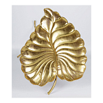 Столик приставной с столешницей Тропический лист Tropical Forest gold варинант исполнения - 4 | Loft Concept в Орле