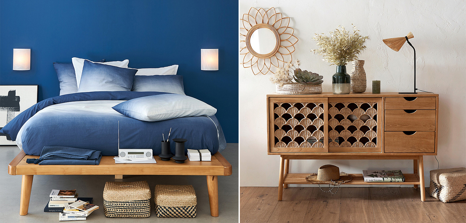 Комплект плетеных корзин Wicker Baskets Комплект плетеных корзин Wicker Baskets - Loft-Concept в Орле