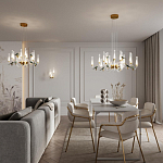 Бра с декоративными птицами Ganthea 3 лампы варинант исполнения - 4 | Loft Concept в Орле