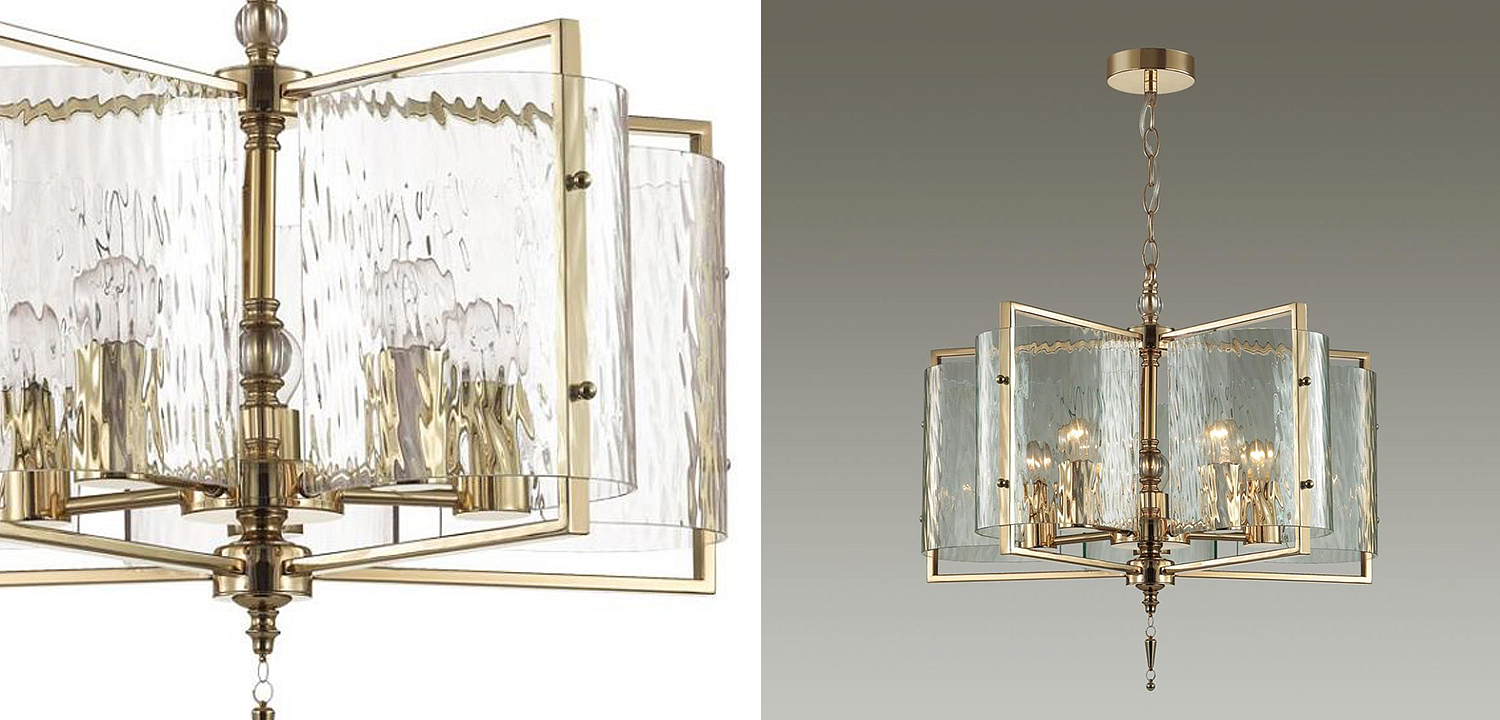 Люстра Karissa Gold Chandelier 48 Люстра Karissa Gold Chandelier 48 - Loft-Concept в Орле