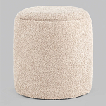 Пуфик Бежевое Букле Poof Alice Beige Boucle  варинант исполнения - 5 | Loft Concept в Орле