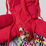 Настенный ковер разноцветный из одежды Heart варинант исполнения - 4 | Loft Concept в Орле