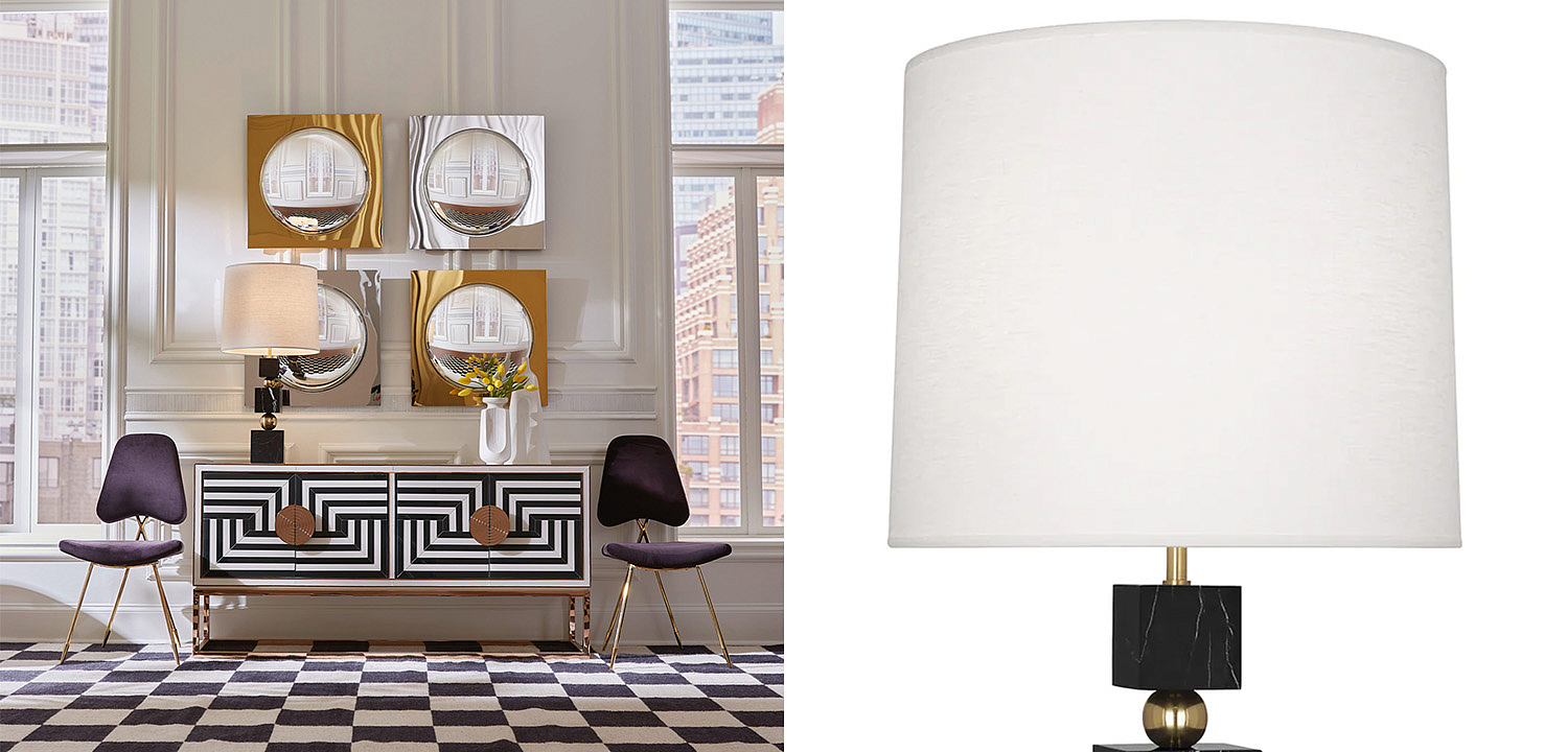 Настольная лампа Totem Table Lamp Black Marble Настольная лампа Totem Table Lamp Black Marble - Loft-Concept в Орле