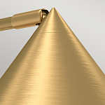 Бра с широким конусным плафоном с золотистой внутренней стороной Alora Mood варинант исполнения - 7 | Loft Concept в Орле