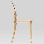 Прозрачный стул с янтарным оттенком LOUIS GHOST CHAIR варинант исполнения - 2 | Loft Concept в Орле