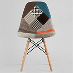 Стул с обивкой в технике пэчворк DSW варинант исполнения - 2 | Loft Concept в Орле