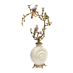 Подсвечник с декором из птиц на ветвях Birds of Paradise варинант исполнения - 3 | Loft Concept в Орле