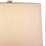 Настольная лампа керамическая с бело-синими мазками Painterly Strokes варинант исполнения - 2 | Loft Concept в Орле