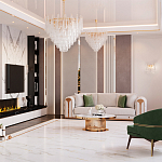 Бра с подвесками из рифленного стекла в форме капель Textured Glass варинант исполнения - 4 | Loft Concept в Орле