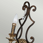 Бра в форме свечи и подвесками в классическом стиле Quoizel варинант исполнения - 2 | Loft Concept в Орле