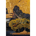 Кофейный стол с японским пейзажем Bohemia coffee table  варинант исполнения - 6 | Loft Concept в Орле