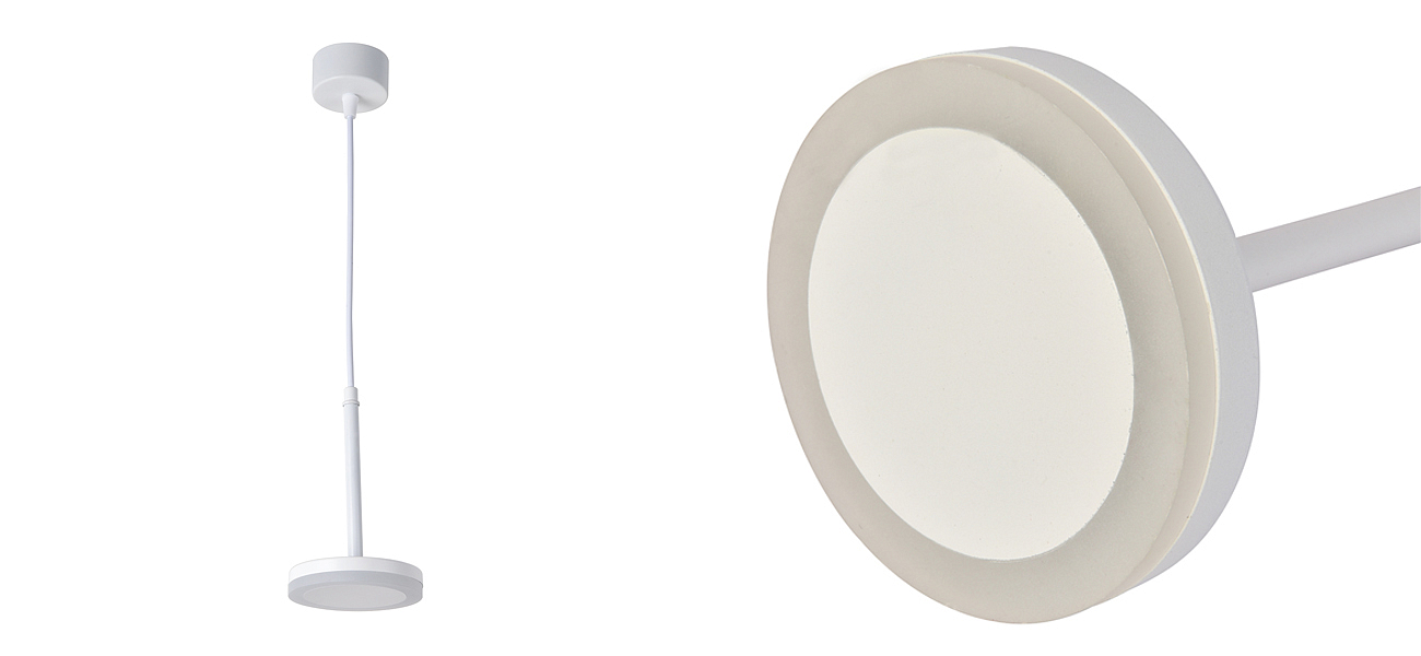 Светодиодный подвесной светильник DIENES White Светодиодный подвесной светильник DIENES White - Loft-Concept в Орле