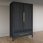 Шкаф платяной Primo с выдвижными ящиками шпон Светлый дуб варинант исполнения - 3 | Loft Concept в Орле