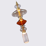 Подвесной светильник с плафонами разной формы Geometry Glass варинант исполнения - 2 | Loft Concept в Орле