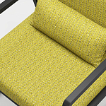 Мебельная ткань Шенилл горчичный цвет 142 см T4-62 варинант исполнения - 8 | Loft Concept в Орле