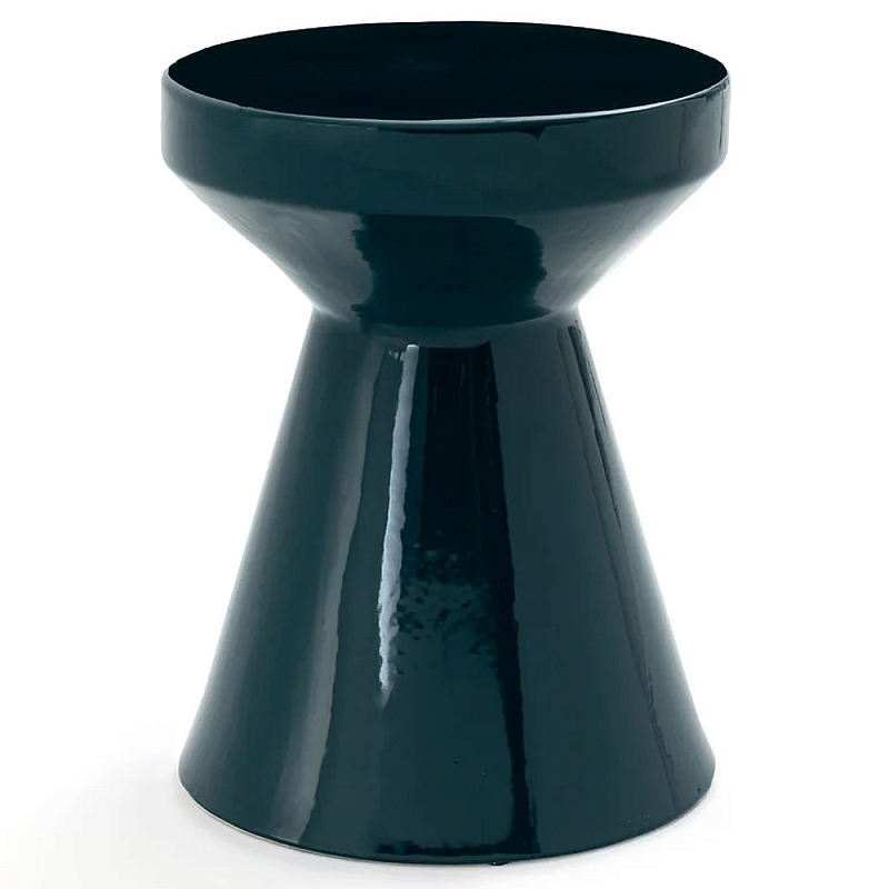 Приставной стол из керамики Manufacto Blue Темно-синий Приставной стол из керамики Manufacto Blue Темно-синий в Орле | Loft Concept