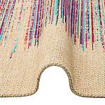 Ковер с геометрическим узором из комбинированного состава Full rhythm варинант исполнения - 2 | Loft Concept в Орле