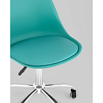 Офисный стул на металлическом основании EGGERY Blue пластик варинант исполнения - 2 | Loft Concept в Орле