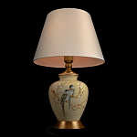 Настольная лампа бежевая с изображением птиц Slip Away варинант исполнения - 4 | Loft Concept в Орле