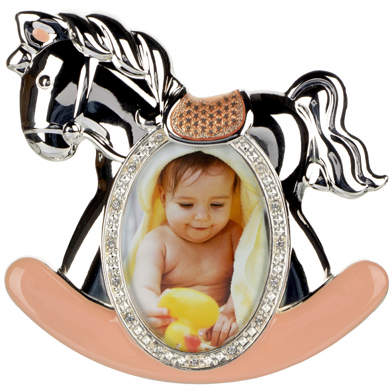 Фоторамка детская Childhood Corner Pony Серебристый Розовый Голубой Фоторамка детская Childhood Corner Pony Серебристый Розовый Голубой в Орле | Loft Concept