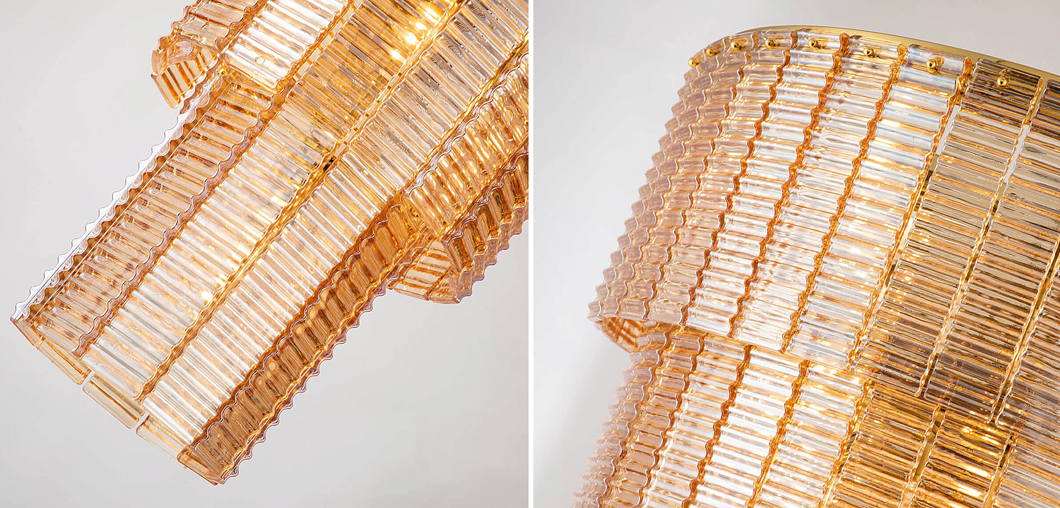 Люстра Branwen Amber Chandelier 71 Люстра Branwen Amber Chandelier 71 - Loft-Concept в Орле