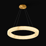 Люстра в виде кольца из натурального камня Minerals of Light варинант исполнения - 2 | Loft Concept в Орле