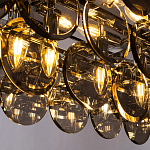 Люстра с круглыми стеклянными подвесками Cardiel Smok Glass Chandelier варинант исполнения - 3 | Loft Concept в Орле