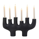 Подсвечник алюминиевый черный Ember варинант исполнения - 1 | Loft Concept в Орле