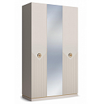 Шкаф трёхдверный с 1-ой зеркальной дверью Satin Furniture варинант исполнения - 1 | Loft Concept в Орле