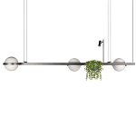 Подвесной линейный светильник Barbell варинант исполнения - 1 | Loft Concept в Орле