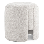 Дизайнерский Пуф Букле Poof Alice Light Gray Boucle  варинант исполнения - 1 | Loft Concept в Орле