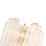 Бра с вертикальными стеклянными подвесками Hexagon Tube Light варинант исполнения - 4 | Loft Concept в Орле