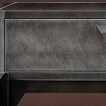 Консоль прямоугольная серая с 4-мя выдвижными ящиками Grany варинант исполнения - 4 | Loft Concept в Орле