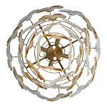 Люстра конусообразная с цветочными мотивами Light Floral Glow варинант исполнения - 6 | Loft Concept в Орле