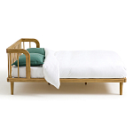 Кровать из массива дуба с пружинным блоком Mateta варинант исполнения - 3 | Loft Concept в Орле