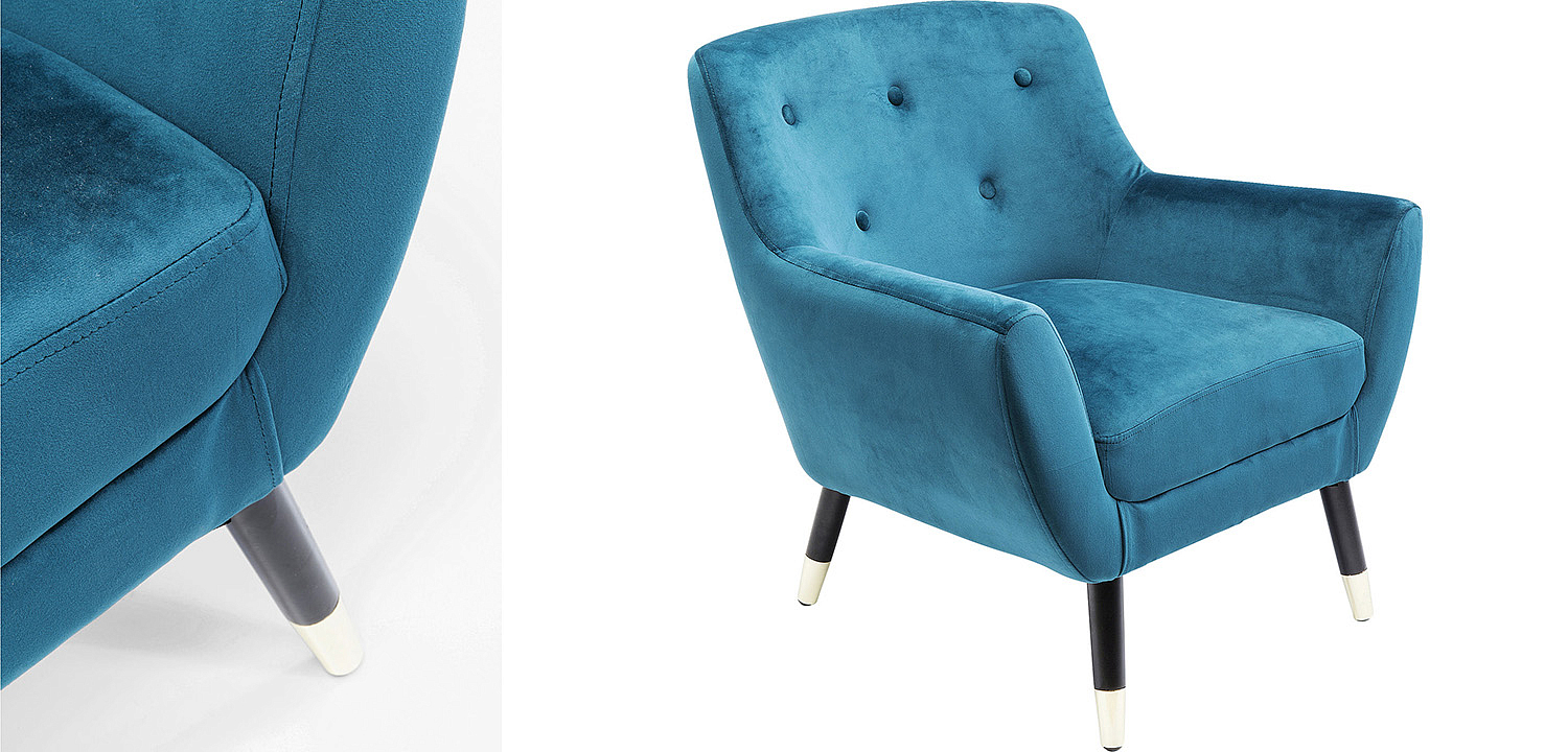 Кресло Blue Arabella Кресло Blue Arabella - Loft-Concept в Орле