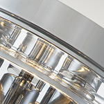 Потолочный светильник для ванных комнат с круглым стеклянным плафоном и тремя лампами Quoizel варинант исполнения - 8 | Loft Concept в Орле