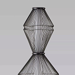 Торшер светодиодный с плетеным металлическим каркасом Metal Interweaving варинант исполнения - 3 | Loft Concept в Орле