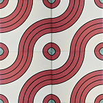 Дизайнерская плитка с узором Дорожки 2 варинант исполнения - 2 | Loft Concept в Орле