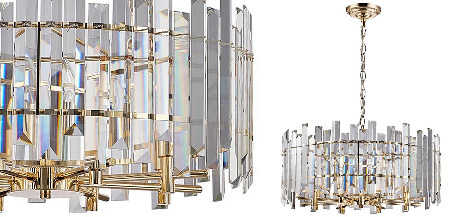 Люстра Langley Chandelier gold 60 Люстра Langley Chandelier gold 60 - Loft-Concept в Орле
